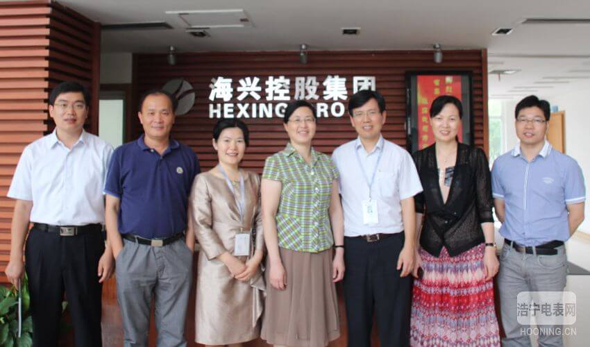 杭州市副市長陳紅英等陪同省委黨校進修班調研組一行蒞臨海興考察調研