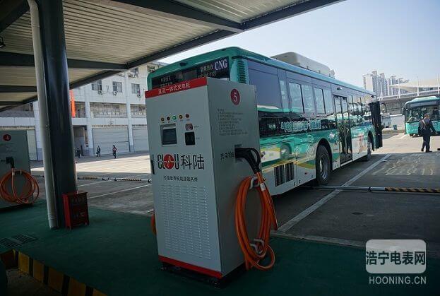 江西省常委、常務副省長莫建成參觀由科陸電子參與建設(shè)的國內(nèi)首個民間資本投資新能源汽車充電站