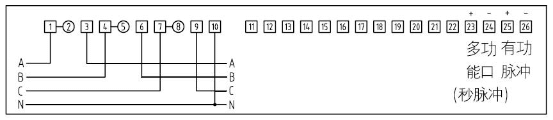 海興DTSY208-KP三相電子式預(yù)付費(fèi)電能表使用說明書